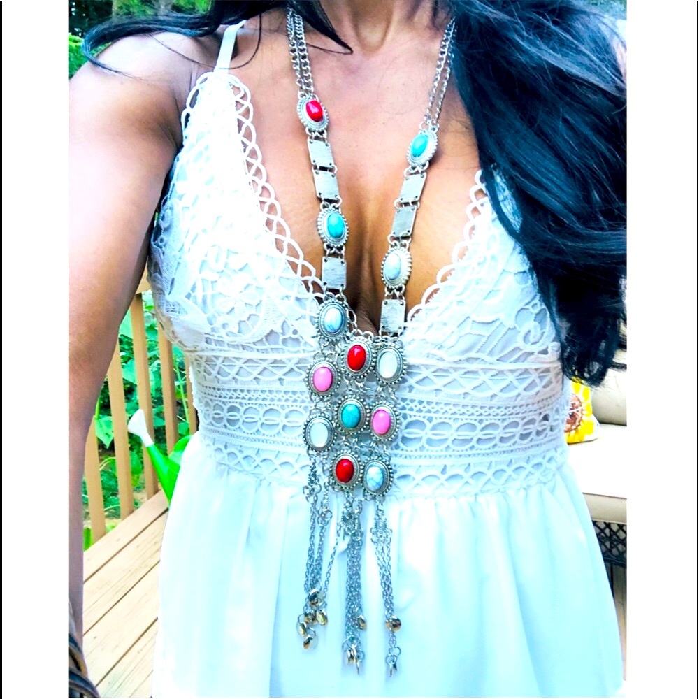 Long Tassel Necklace